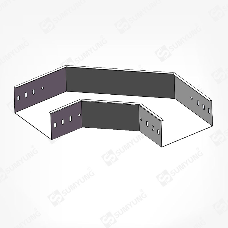 Oblique horizontal bend