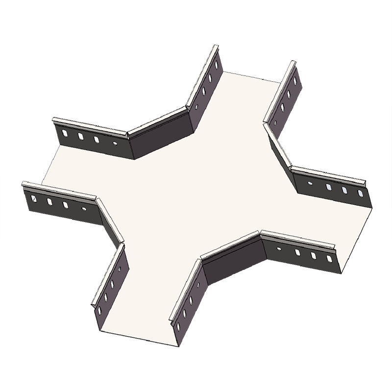 Self locking horizontal four-way