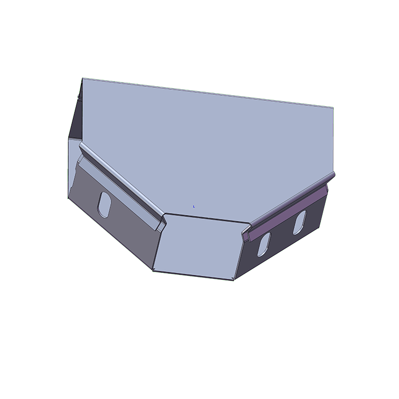 Integrated self-locking horizontal tee